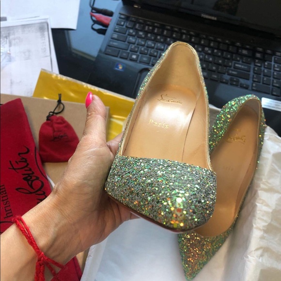Christian Louboutin Dragonfly Pigalle Follies 40.5 - Picture 2 of 8